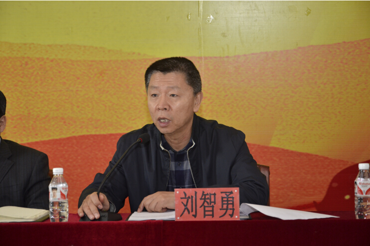 党委副书记,院长刘智勇同志主持会议